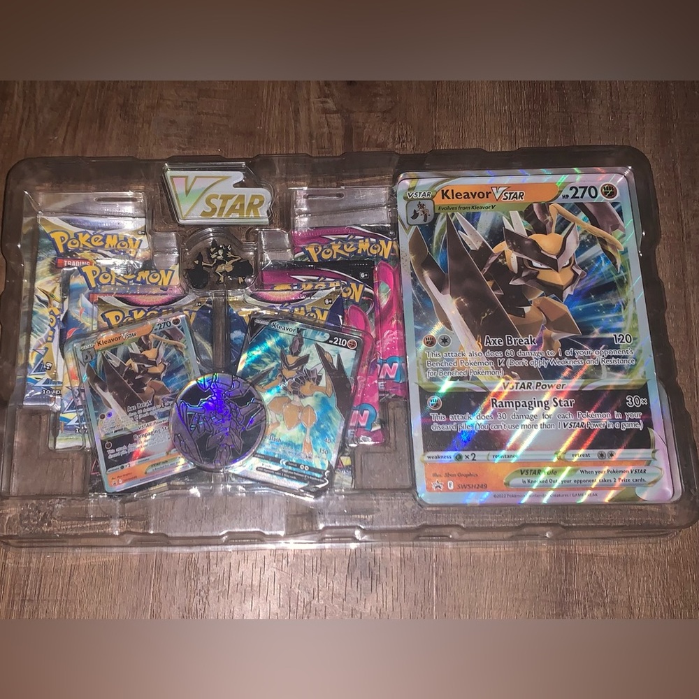 POKEMON Kleavor VSTAR / Pokémon Trading Card Set